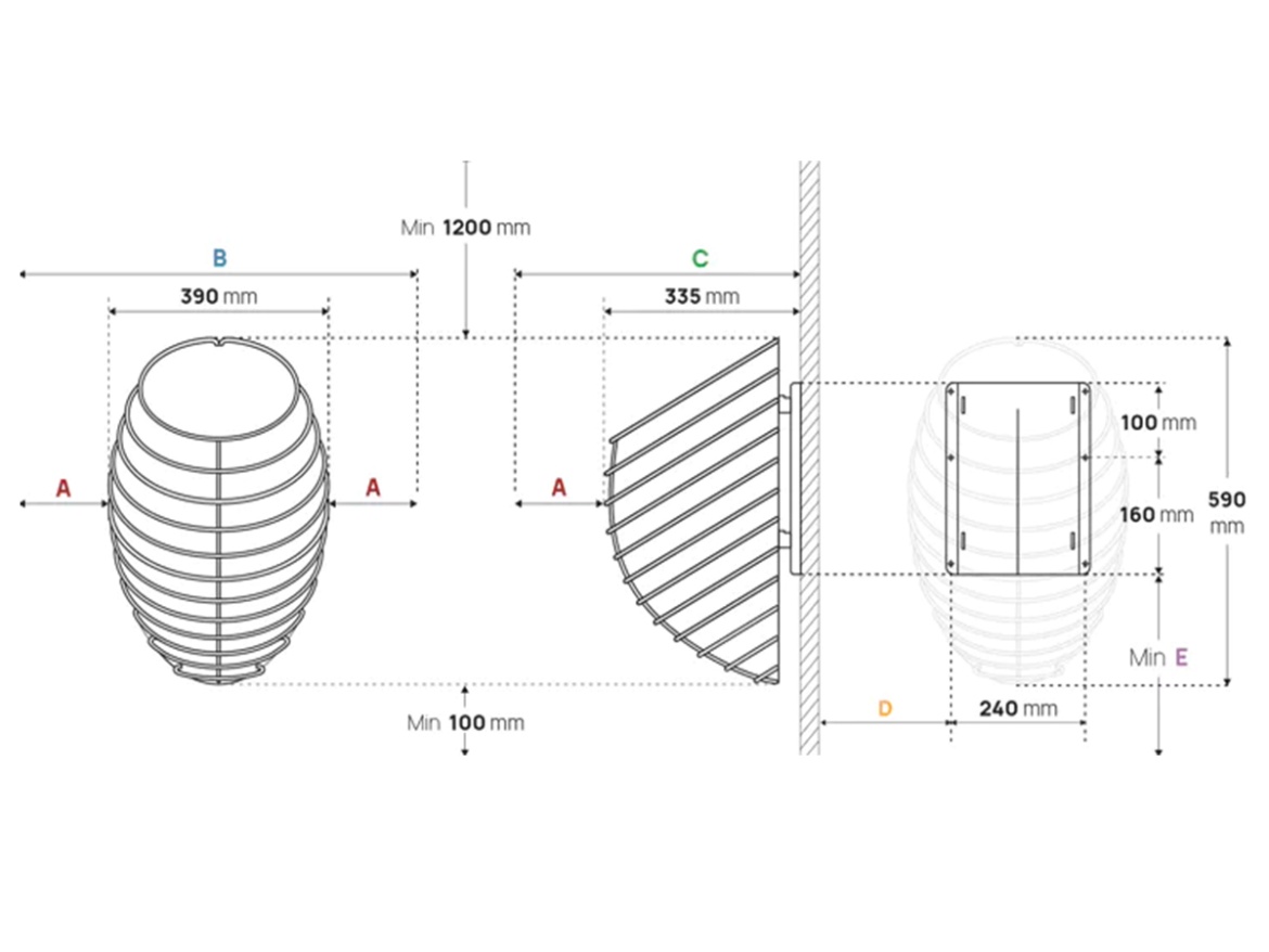 Saunové kachle 9kW Huum Drop