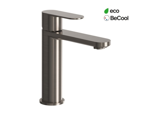 Ravak CR II 014.21BL Umývadlová batéria BeCool 175 mm bez odtokovej armatúry, čierna