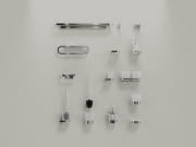 Ravak CR II 201.00CR Mýdlenka, chrom