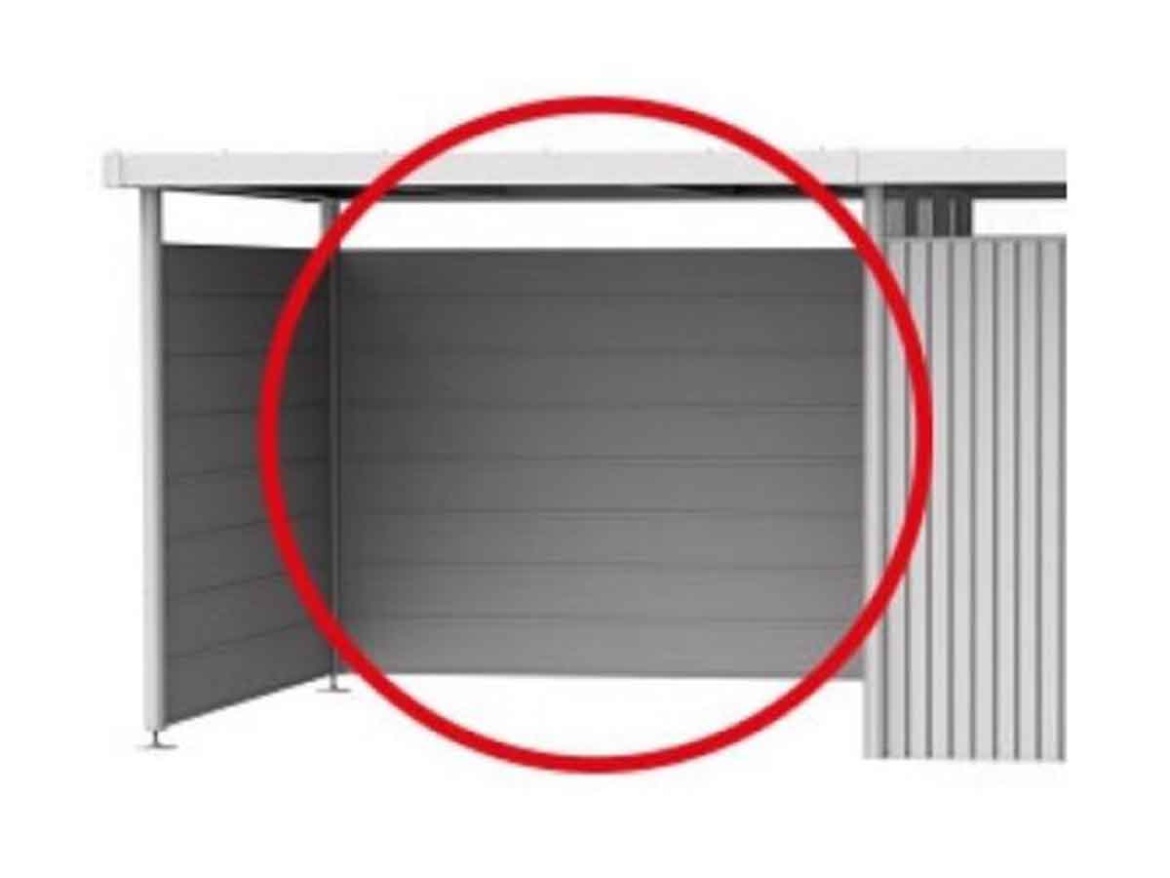 Biohort Zadní stěna pro postranní střechu Highline