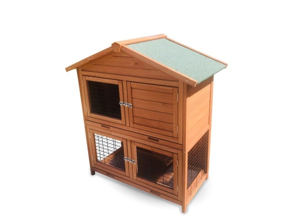 Scobax Dřevěná králíkárna HONGKONG MAXI, 1000x550x1080 mm