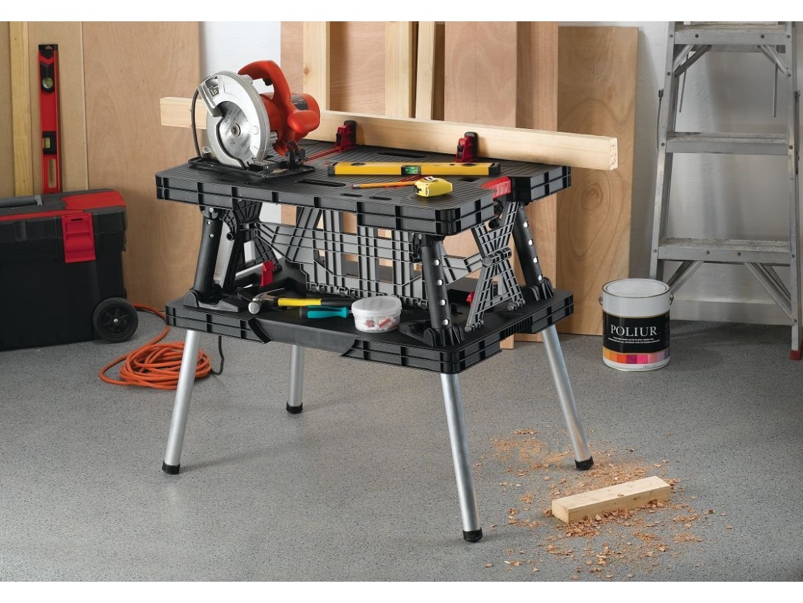 Stôl Keter Stůl  Folding Work Table dílenský, z výstavy