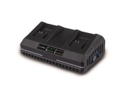 20V IXES duálna nabíjačka 4,5 A Scheppach SDBC4.5A