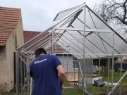 Profesionálna montáž skleníkov na kľúč