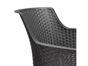 Keter Zahradní židle Keter EVA - 57,7 x 62,5 x 79 cm - grafit