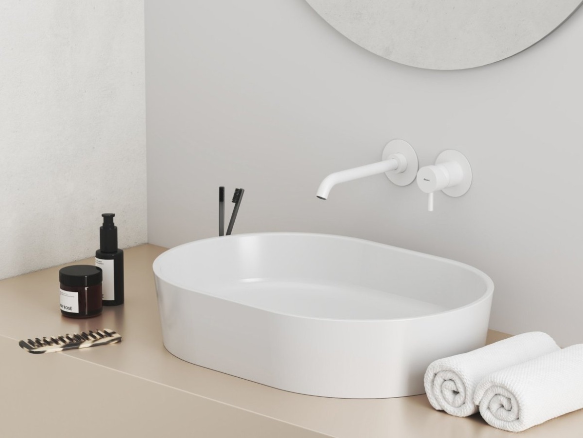 Ravak ES 019.60RGB.O1.RB07B Umyvadlová podomítková baterie bez tělesa, Rose Gold Brushed