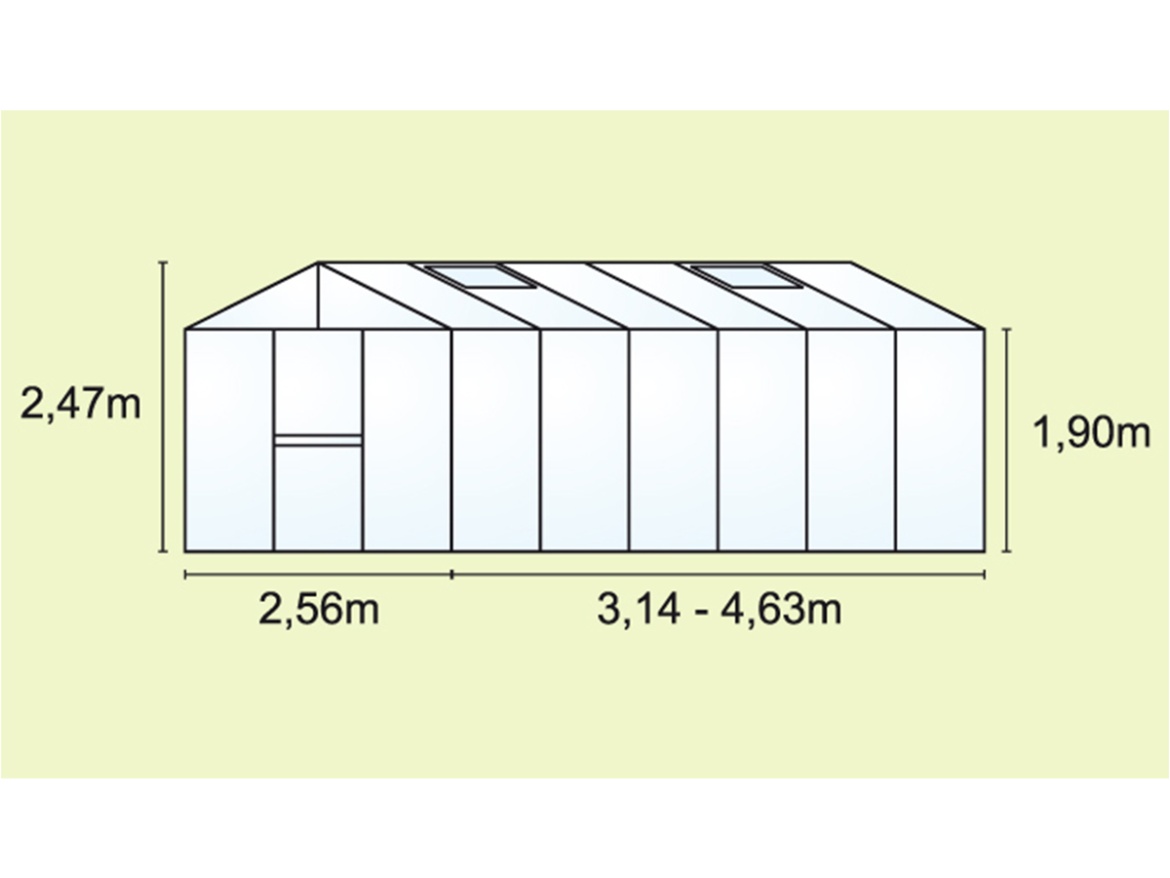 Skleník Vitavia Zeus