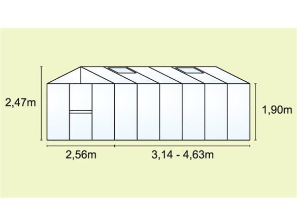 Skleník Vitavia Zeus