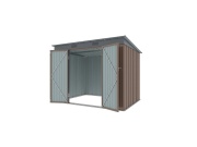 Lemezből készült kerti ház Riwall PRO RMSP 6x8 Brown