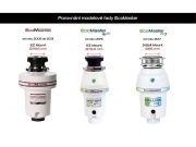 Příslušenství k drtičům EcoMaster zátka chromovaná PLUS / AMC