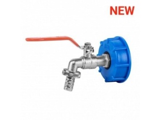 Kertek –  Bradas Redukce IBC nádrže se zahradním kohoutem