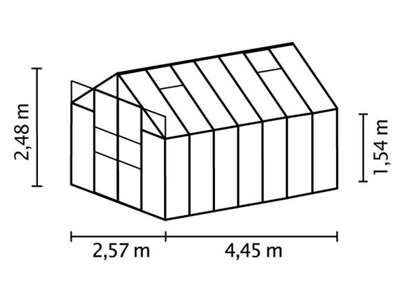 Skleník Vitavia Uranus Premium