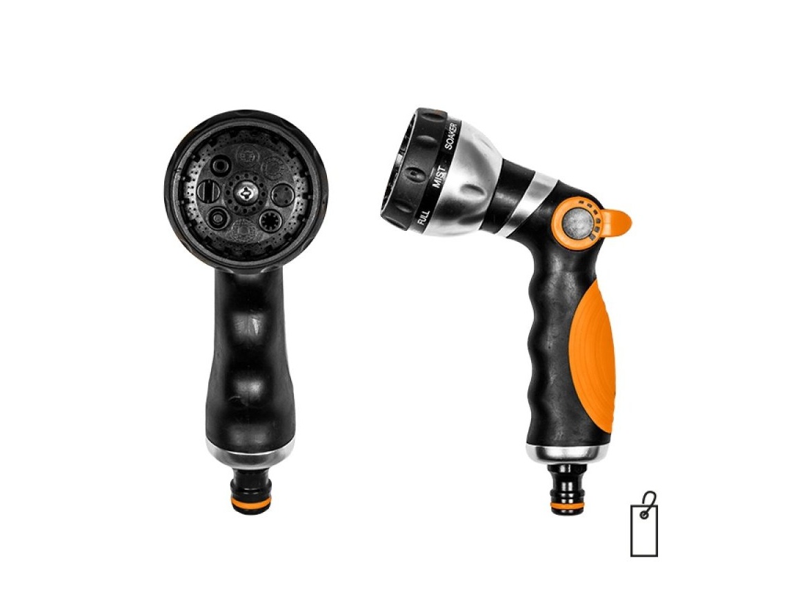 Bradas Postřikovací kovová pistole - 8 funkční