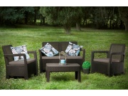 Keter Zahradní set  TARIFA Lounge set - hnědý