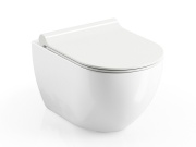 Ravak WC sedátko Uni Chrome slim, bílá
