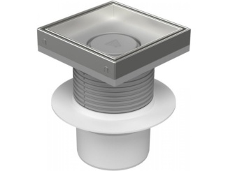 Technická sanita –  Chuděj PVS 110 L2 150 x 150 mm, oceľ, Ceramics, K3