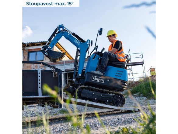 Scheppach EXC 815 - Minibagr