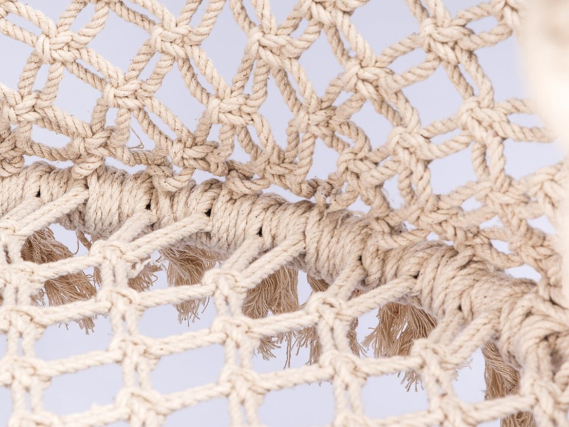 Závesné kreslo Hamaka Macramé