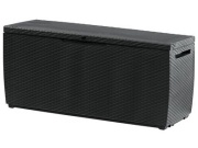 Keter Keter Capri Ratan - zahradní úložný box 305 L - 123 x 53 x 57 cm - antracit