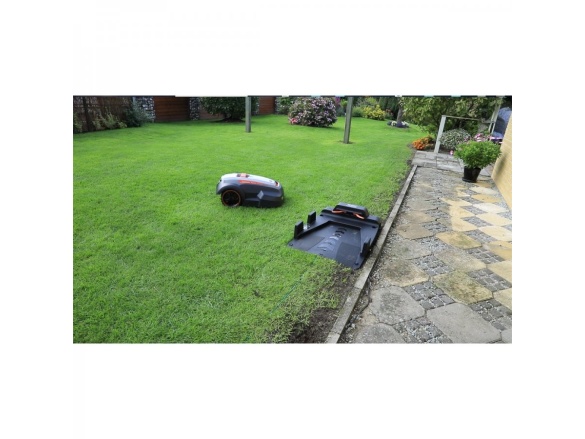 Robotická aku sekačka 1000 m2 Riwall PRO RRM 1000