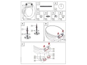 WC sedátka, záchodová prkna Schütte BAMBUS | Soft Close