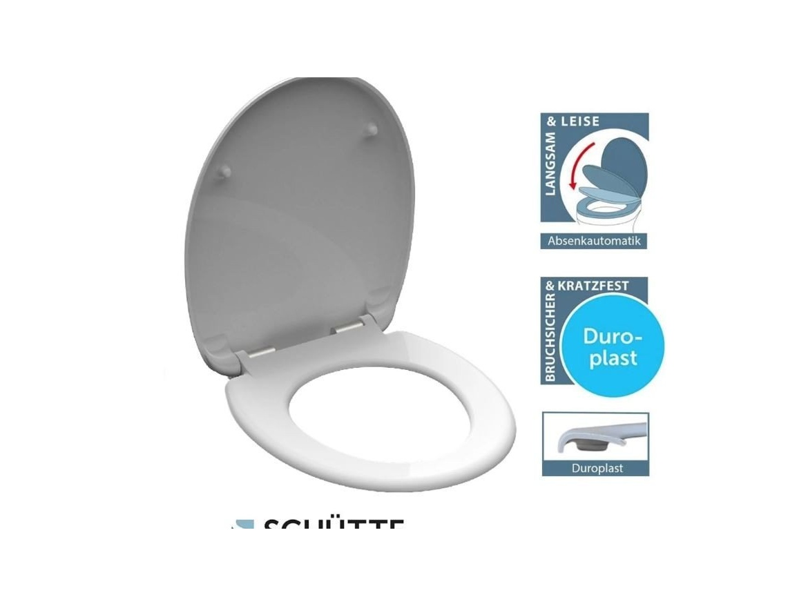 WC sedátka, záchodová prkna Schütte BEACH | Duroplast, Soft Close