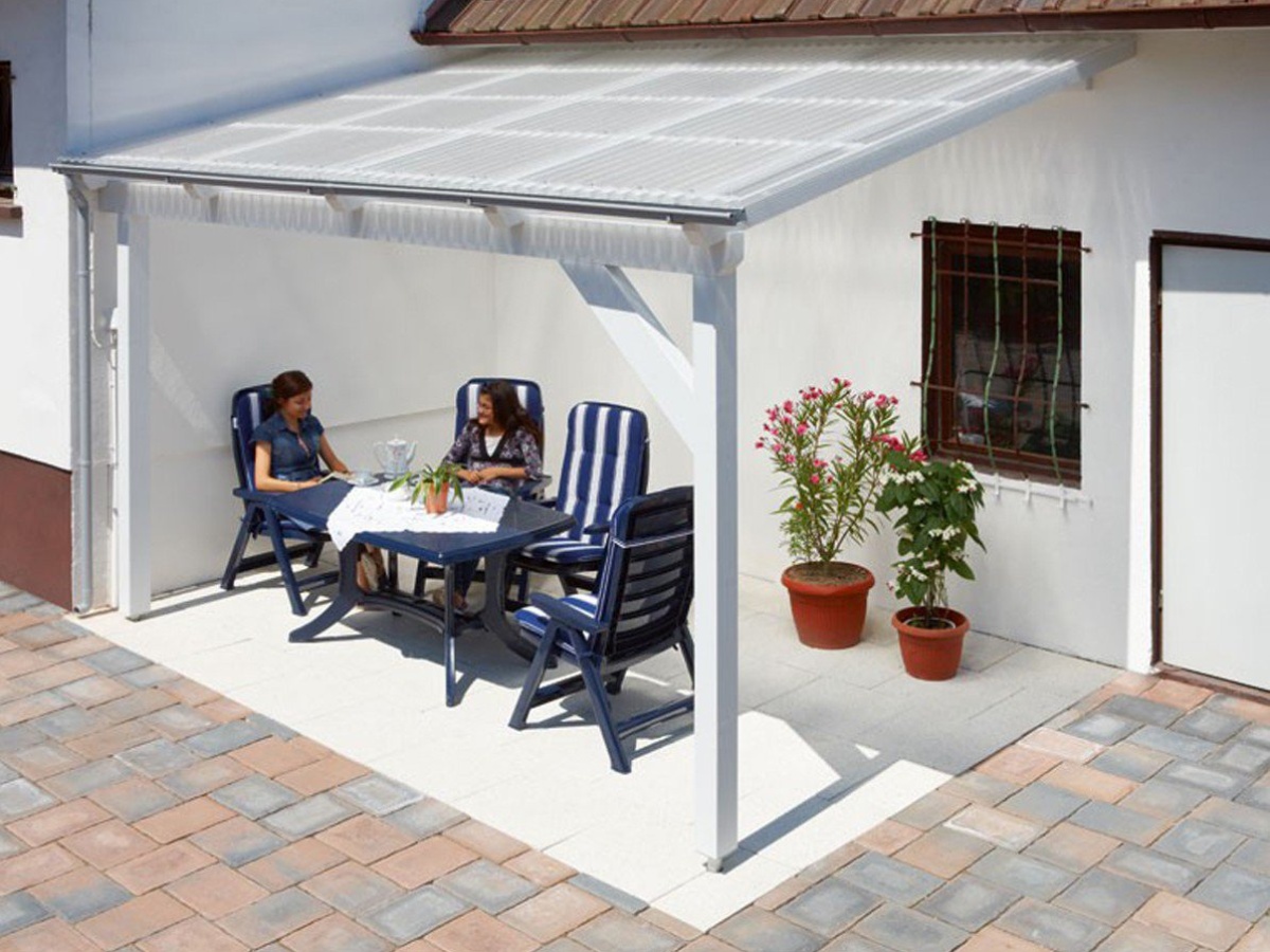 Polykarbonátová trapézová doska Gutta Guttagliss Makro ST