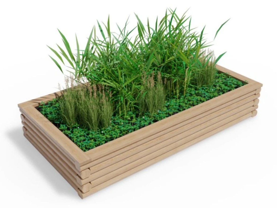 Emelt ágyás Česká Manufaktura Variogrow obdelník