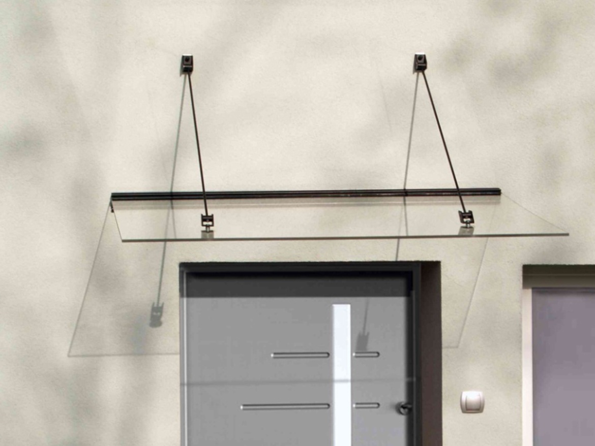 Vchodová stříška Lanit Plast Lazur