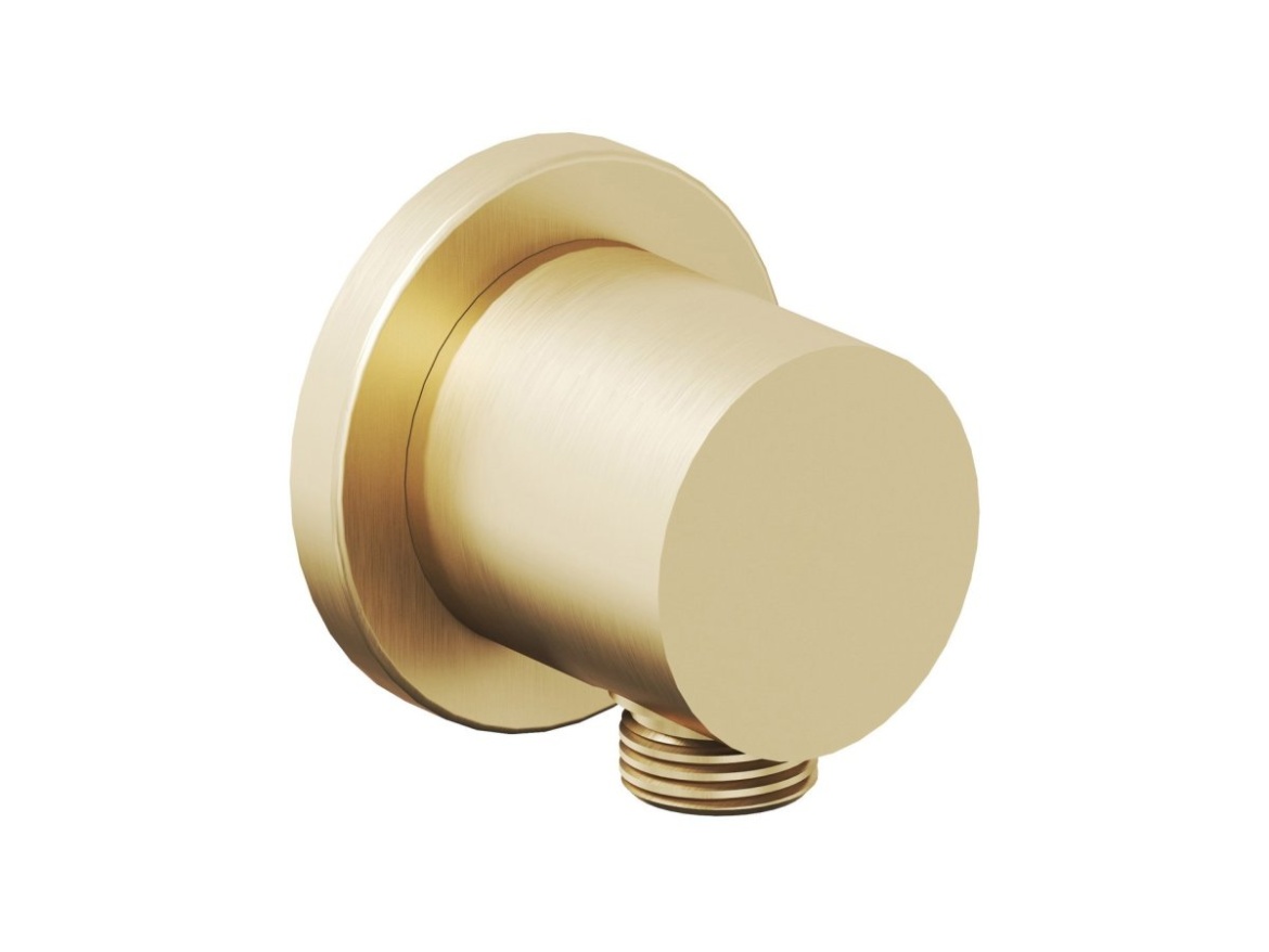 Ravak 701.60GLB Podomítkový vývod, Gold Brushed