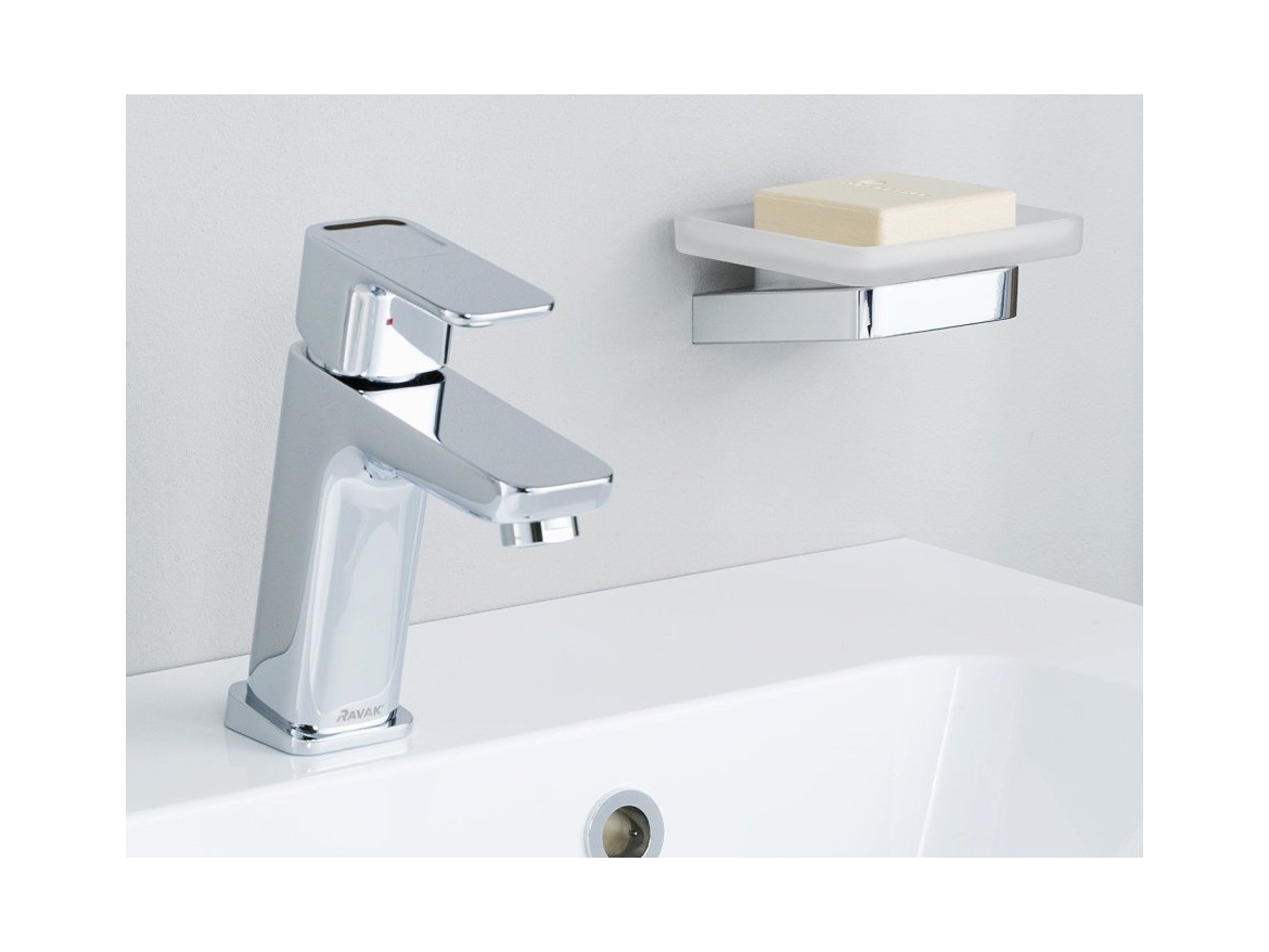 Ravak TD 014.00CR Umyvadlová stojánková baterie 172 mm bez výpusti, chrom