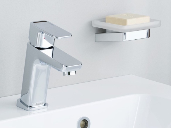 Ravak TD 014.00CR Umyvadlová stojánková baterie 172 mm bez výpusti, chrom