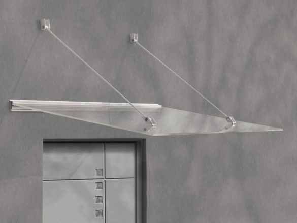 Vchodová stříška Lanit Plast Lazur