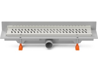 Žlaby Chuděj –  Chuděj LZB/N 40 (ke stěně) 450 mm, Harmónia, homályos, K3