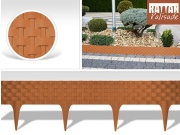 Záhradná palisáda Gardenplast Rattanpalisade