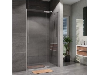 Zuhanykabinok –  Lansanit Sprchové dveře Brix 1000 mm, sklo čiré, profil chrom, pravé provedení,  H2Y-10R