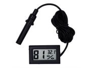 Scobax Digitální teploměr s vlhkoměrem - LCD display