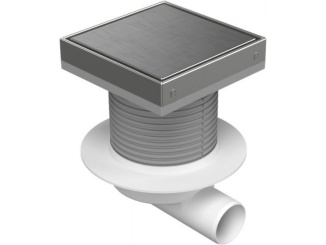 Technická sanita –  Chuděj PVB 50 L2 150 x 150 mm, oceľ, Steel, K3