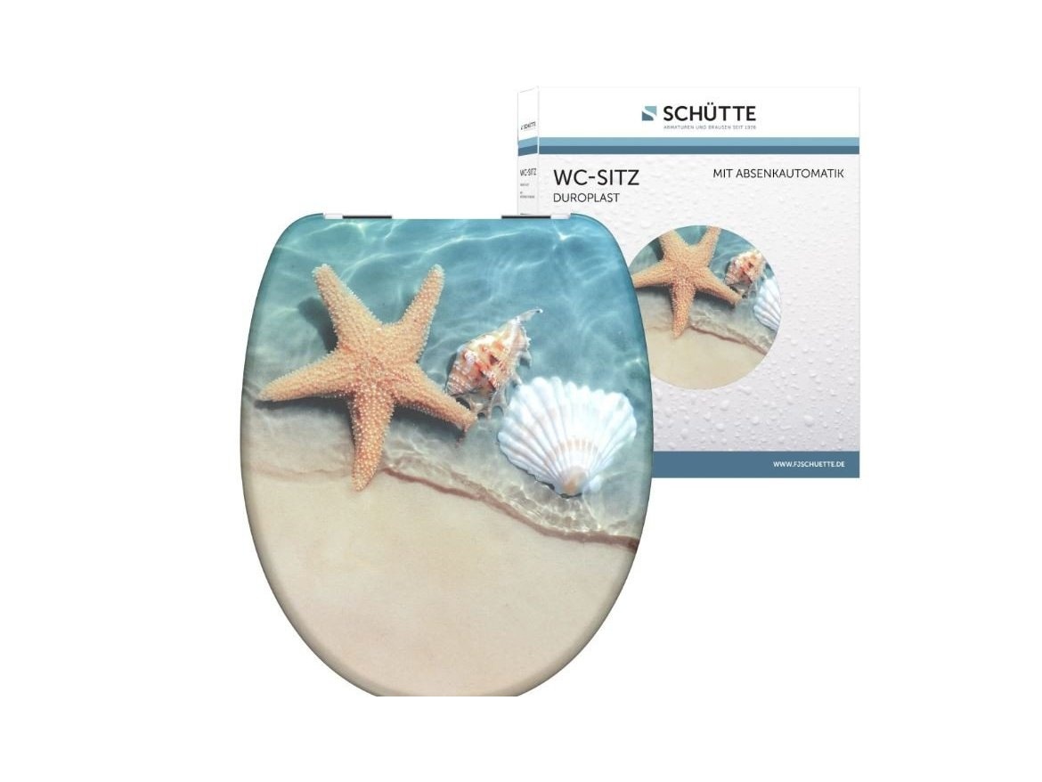 WC sedátka, záchodová prkna Schütte BEACH | Duroplast, Soft Close