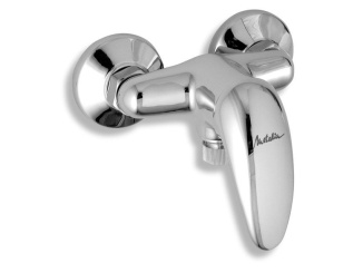 Vodovodní baterie – Novaservis Sprchová baterie Metalia 55 100 mm, chrom, nástěnná, bez příslušenství, 55065/1,0