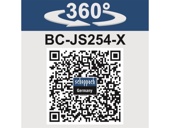 Aku 20 V IXES přímočará pila (bez baterie a nabíječky) Scheppach BC-JS254-X