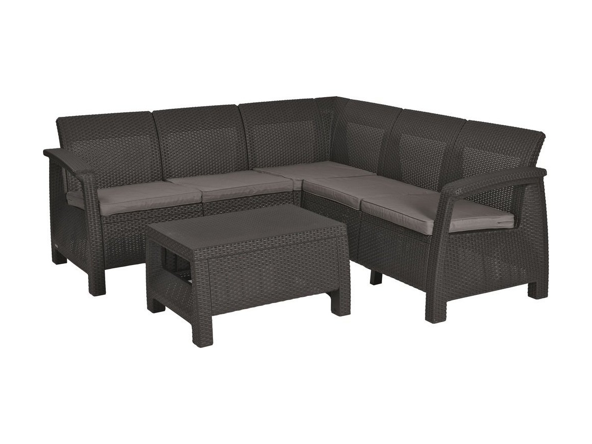 Keter Zahradní set Corfu Relax set - grafit