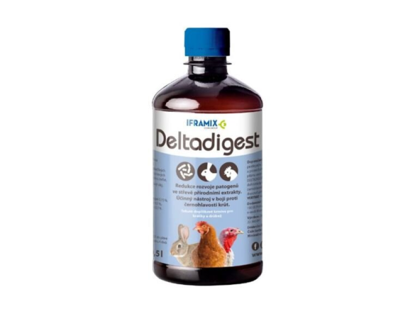 Scobax IFRAMIX - Deltadigest - zdravé trávení pro drůbež a králíky, 500 ml