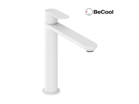 Ravak EL 014.11WV Umývadlová batéria BeCool 220 mm bez odtokovej armatúry, White Velvet