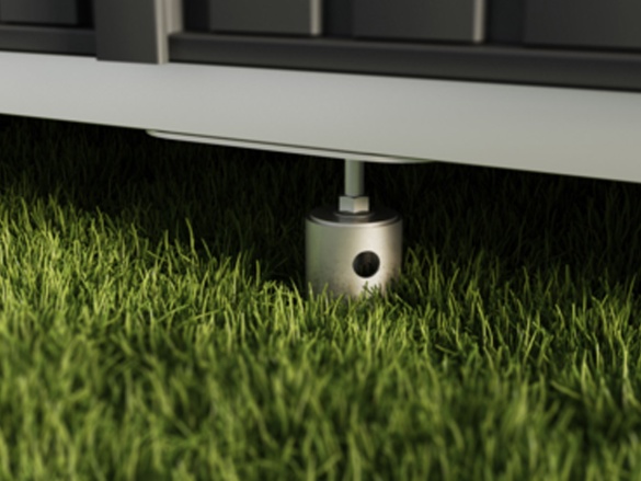 Plechový záhradný domček Hörmann Berry Modern sedlová střecha