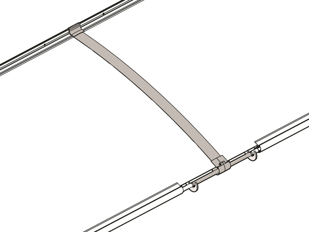 Spojovací článok Palram Aquila