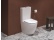 Ravak WC kombi Optima RimOff set, vario odpad, bílá