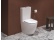 Ravak WC kombi Optima RimOff set, vario odpad, bílá