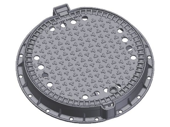 Öntöttvas burkolat szellőzővel Kasi KDL82B