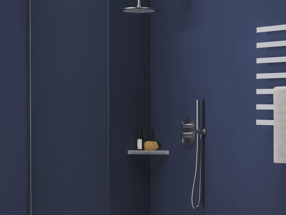 Ravak 706.60GLB Podomietkový vývod s držiakom, Gold Brushed